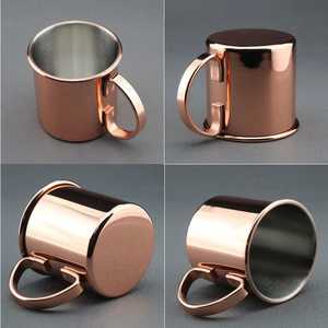 Taza decorativa asequible para café, té, jugo y refrescos, taza de cobre única para oficina, hogar y uso de viaje por AALIYAN IMPEX - Product Image 1
