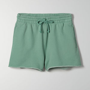 Nouveauté : Ensemble Crop Top et Short pour Femme, Casual, Uni, 100% Coton, Deux Pièces, Respirant, Haute Qualité - Product Image 5