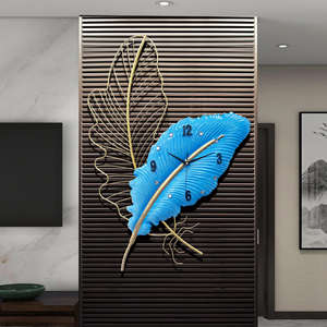 Horloge murale Décoration Art Sculpture pour la maison Bureau Salon Chambre à coucher Restaurant Café - Product Image 5