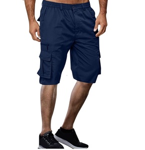 Pantalones cortos Cargo de calidad superior para hombre, pantalones cortos Cargo de algodón 100% para hombre, prendas de vestir exteriores de verano, secado rápido, hasta la rodilla, logotipo personalizado, transpirable - Product Image 1