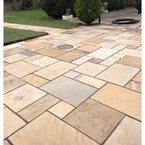 Adoquín de Arenisca Color Menta de Primera Calidad con Acabado Natural para Paisajismo y Pavimentación Exterior - Product Image 2