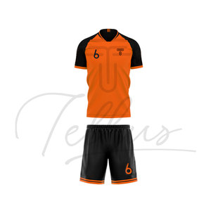 Nouveaux ensembles de maillots de football unisexes de haute qualité, uniformes d'équipe, vêtements de football pour adultes, manches courtes, séchage rapide, respirant, léger - Product Image 6