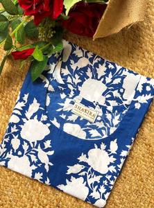 À la mode à la recherche haut femmes occidentales tendance court indien Kurti Kurta main bloc court Kurta Kurti pour femmes robes pour la fête - Product Image 2