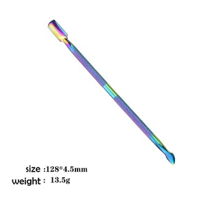 Recortador de cutículas profesional de acero inoxidable, pinzas para esquinas de uñas, empujador, pinzas para callos, juego de instrumentos Manual - Product Image 3