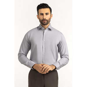 Camisas de Vestir Modernas para Hombre FS-LAF25-331, Estilo Clásico, 100% Algodón Popelina, Tela de Lino Chambray, ODM, Corte Slim Casual, Tallas 3XL a 6XL - Product Image 5
