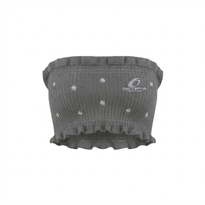 Sujetador Deportivo para Mujer, de Spandex/Poliéster, Alta Sujeción, Transpirable, para Fitness, Gimnasio, Yoga, Secado Rápido, Color Personalizable - Product Image 2