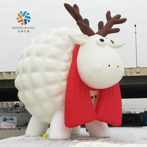 Рекламная гигантская пользовательская модель надувных овец животных рекламная надувная имитируемая модель овец - Product Image 5