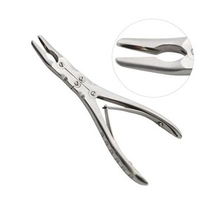 Haute qualité 20cm 3mm en acier inoxydable Marquardt Bone Rongeur Source d'alimentation manuelle prix de gros - Product Image 3