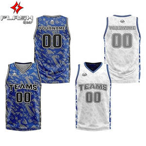 Camiseta de baloncesto juvenil Reversible personalizada para hombre de alta calidad duradera transpirable Elegante ropa de baloncesto equipos deportivos - Product Image 1