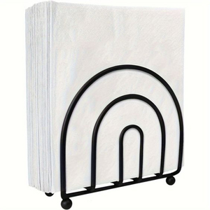 Nouvelle conception islamique élégant porte-serviettes décor à la maison vaisselle serviette décoration support métal serviette support support de tissu doré - Product Image 3