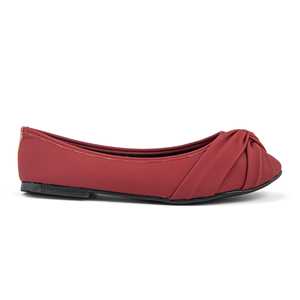 Zapatos planos Maroon WN1003 - Product Image 4