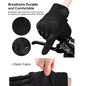 Guantes de moto de materiales personalizados para hombre y mujer, guantes de moto con logotipo/Diseño/carreras de carretera, verano e invierno - Product Image 2