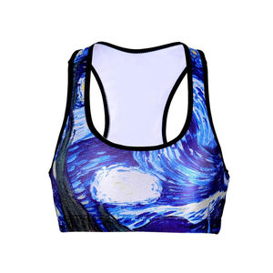 Soutien-gorge de sport pour femme imprimé par sublimation personnalisée de qualité supérieure - Product Image 5