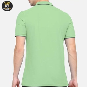 T-shirt polo décontracté personnalisé de haute qualité pour hommes Polo d'été à manches courtes pour hommes - Product Image 4