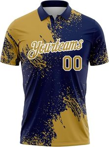 Polo de sublimación personalizado, Polo de ajuste de rendimiento transpirable para equipos de marcas de ropa deportiva y pedidos de ropa promocional - Product Image 2
