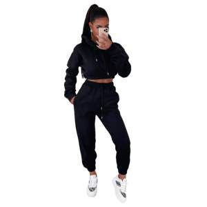 Nouvelle mode de survêtement à capuche et de jogging pour femmes logo personnalisé survêtement slim pour femmes vêtements de sport survêtement - Product Image 2