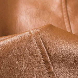 Chaqueta de cuero transpirable de buena calidad 2025 para hombre, chaqueta de cuero de Color personalizado 100% para hombre a la venta - Product Image 6