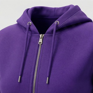 Chándal Deportivo de Mujer de Primera Calidad, 100% Algodón, Estilo Personalizado, Color Personalizado, Chándal Holgado de Dos Piezas con Cremallera, Chándal Atlético para Mujer - Product Image 4