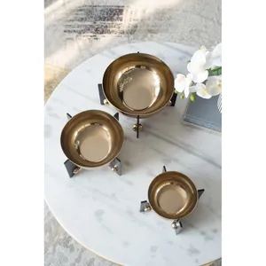 Luxury Modern Eco-Friendly Ceramic Decorative Bowl High-End Artisan <b>Craft</b> Designer American Style World Trending Interior Decor - Product Image 3