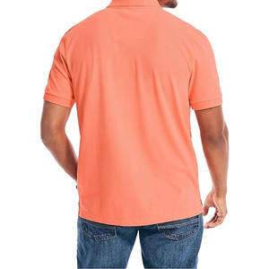 Vente en gros de polos décontractés pour hommes Fabrication de marque dans toutes les couleurs Logos personnalisés Impression de logo personnalisé de haute qualité - Product Image 3