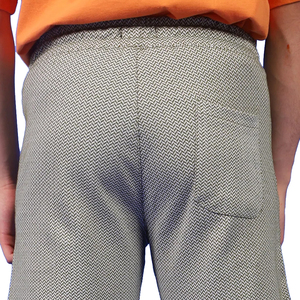 Premium <b>Men's</b> Knitted Grey Casual <b>Shorts</b> Most Comfortable <b>Knee</b>-<b>Length</b> with Solid Pattern and Drawstring Waist Cheap Rates - Product Image 5