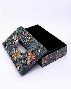 กล่องใส่กระดาษทิชชูไม้ทรงสี่เหลี่ยมคลาสสิกสำหรับโต๊ะในครัวและเคาน์เตอร์ - Product Image 2