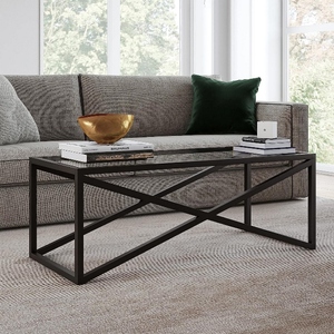 Meilleure Qualité Table Basse Noire Avec Verre Pour Hôtel Et Meubles De Maison Table Basse À Bas Prix Fabricant Indien Usine - Product Image 6