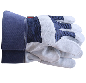 Guantes de Soldadura de Cuero Vacuno, Doble Palma, Resistentes, para Trabajo Pesado, Venta al por Mayor - Product Image 2