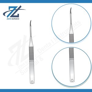 Ciseaux Westcott manuels de haute qualité, 120 mm, courbés, à bout arrondi, en acier chirurgical inoxydable, réutilisables, certifiés CE, pour chirurgie générale - Product Image 3