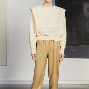 Wholesale Price Custom Made Crop <b>Top</b> Sweatshirt Design Your Own Crop <b>Top</b> Sweatshirt In New Stock - Product Image 6