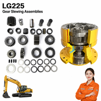 Kit de Reparación de Reductor de Giro 18A2580 LG225 LG922D, Juego de Cojinetes y Arandelas para Portaplanetas y Engranaje Solar, Repuesto para Excavadora