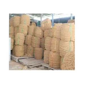 100% Natural Longo Comprimento Qualidade Superior 200m Cor Marrom Claro Premium Exportação Seco de Fibra de Coco Made in Vietnam