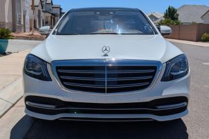 Mercedes-Benz S450 2018 d'occasion en excellent état, V6 biturbo, pack Premium, blanc diamant métallisé - Product Image 1