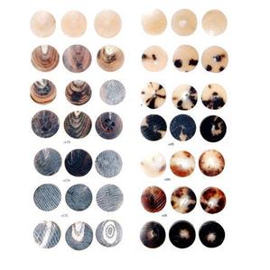 Factory Sale Eco-Friendly Acryl Four-Hole Shank <b>Suit</b> <b>Buttons</b> Luxury Fashion Custom Logo Washable Great Price Horn Rounds SHEERI - Product Image 2