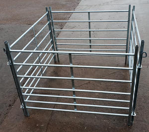 Chúng Tôi và thị trường châu Âu mạ kẽm thép di động cừu dê corral hàng rào Bảng điều khiển/7 đường sắt lồng vào nhau cừu rào cản/Cừu bút - Product Image 2