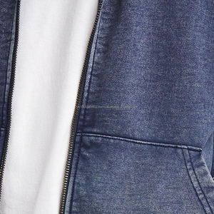 Meilleure vente conception personnalisée hommes sweats à capuche zippés nouveauté qualité supérieure hiver hommes sweats à capuche zippés pour la vente en ligne - Product Image 6