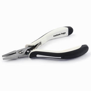 Pince à bec rond 115 mm en acier inoxydable de haute qualité pour la fabrication de bijoux, la perlage, la mise en boucle de fils, usage professionnel et artisanal - Product Image 6