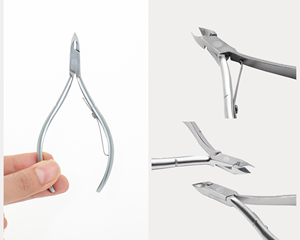 Pinza de cutícula profesional de acero inoxidable, el mejor servicio de una parada, listo para enviar con precio al por mayor - Product Image 3