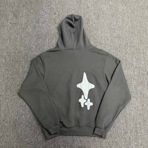 Conjuntos de chándal para hombre, conjunto de ropa ajustada, Flayer, calidad premium, logotipo personalizado, trajes de dos piezas, chándales lisos de Color sólido con capucha - Product Image 3