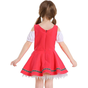 ชุดเดรส Oktoberfest ลายดอกเบียร์บาวาเรีย2ชิ้น - Product Image 6