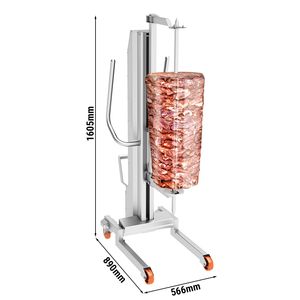 Hydraulischer Kebab-Spießlift - maximale Belastung: 350 kg - Product Image 2