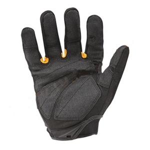 Les gants de travail en cuir synthétique offrent une protection métacarpienne étendue et une protection flexible contre les chocs des doigts - Product Image 2