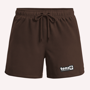 Shorts de sport pour hommes en polyester à séchage rapide, taille élastique avec cordon de serrage, broderie de logo personnalisée, édition 2026 - Product Image 5