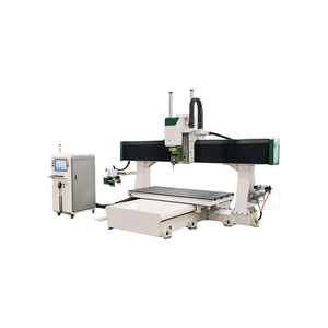 Router CNC de 3/4 y 5 Ejes con ATC 2130 para Fabricación de Puertas y Muebles de Madera 2025 - Product Image 5