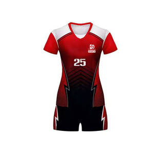 DESIRE SPORTS Créez Votre Propre Uniforme de Volleyball en Gros, Logo Personnalisé Imprimé, Tenue d'Équipe, 100% Polyester Respirant et Léger - Product Image 2