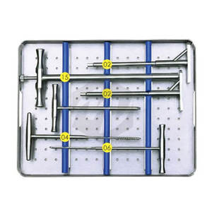 Juego de Extracción de Tornillos Rotos Ortopédicos Personalizado de Alta Calidad, Kit de Instrumentos de Extracción Manual Reutilizables de Acero Inoxidable - Product Image 6