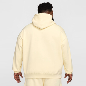 Sweat-shirt à capuche surdimensionné pour homme de haute qualité avec logo personnalisé, 100% coton molletonné, respectueux de l'environnement, avec épaules tombantes, pour l'hiver - Product Image 2
