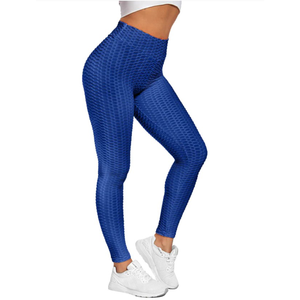 Leggings de Yoga haute performance, logo personnalisé imprimé, doux, contrôle du ventre, couleur unie, pantalon de Yoga pour femmes - Product Image 4