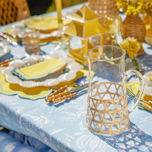 เหยือกทำมือธรรมชาติพร้อมฝาปิดจากหญ้าทะเลดีไซน์ใหม่ทำจากเวียดนามขายดีที่สุดสำหรับตกแต่งงานปาร์ตี้ - Product Image 5