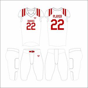 Uniformes de football américain Vente en gros de maillots de football américain personnalisés pas chers/personnalisés, sac à dos, gants, chaussettes, paquet - Product Image 1